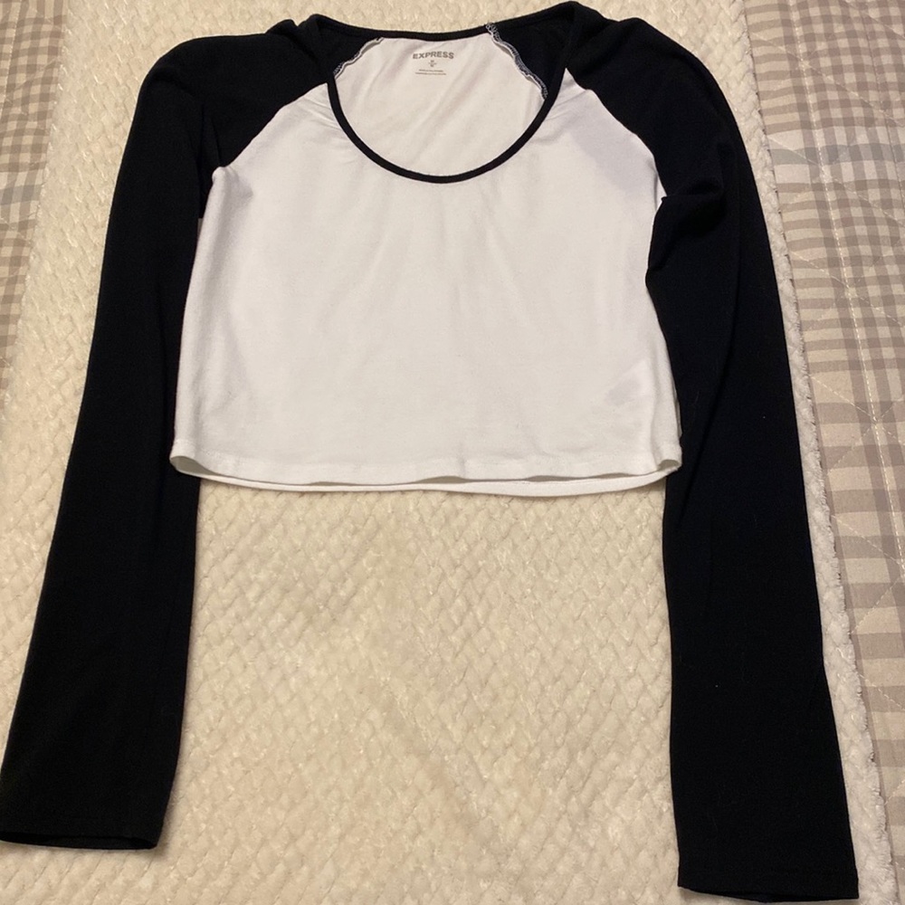 Long sleeved Crop Top